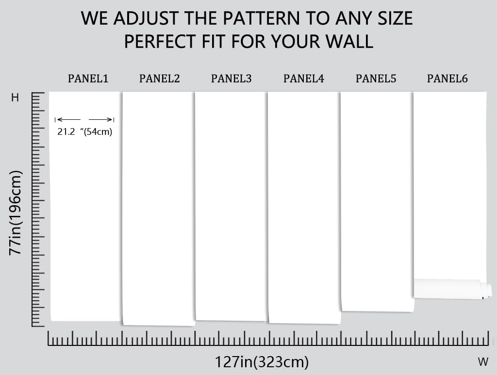 Modern Minimalist Fashion Wallpaper Flowers and Pearls Mural for Bedroom and Living Room Background Wall(Non-self-Adhesive)