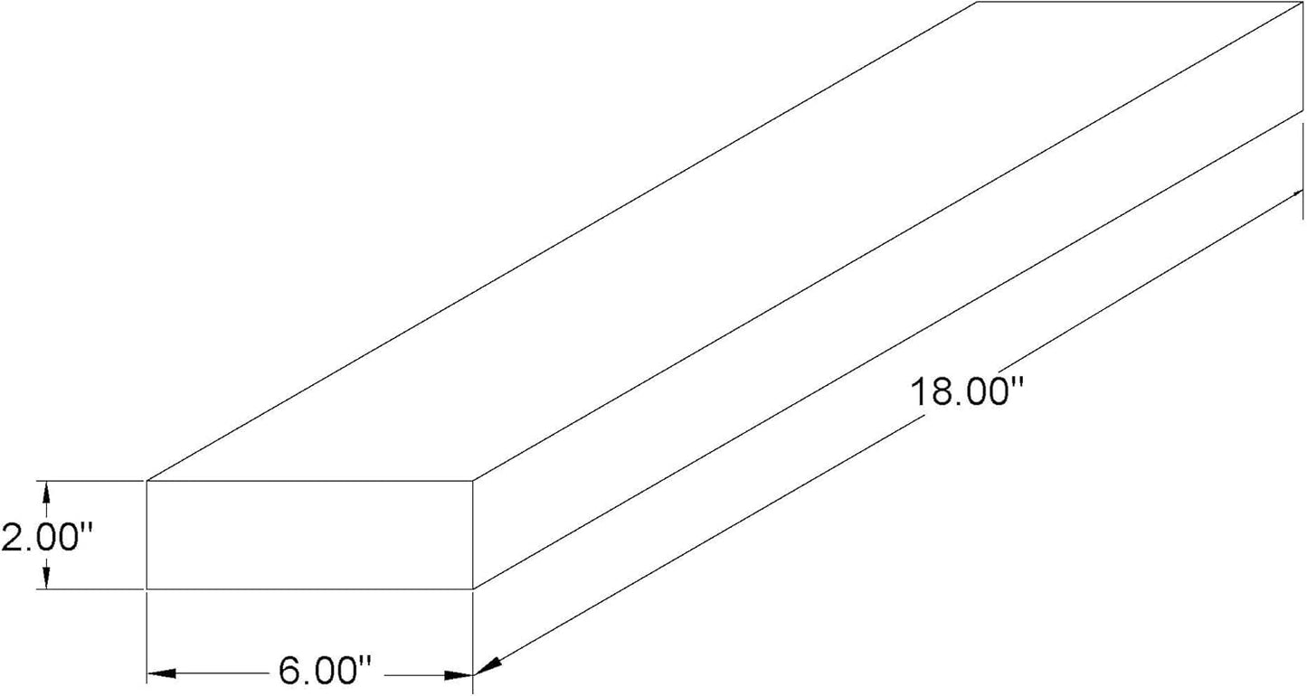 joelsantiques 18 Inch Wooden Floating Shelves for Wall - 18x6x2 in - Made of Natural Wood - Short Heavy Duty Rustic Wall Shelves for Bedroom - Perfect for Bathroom, Kitchen - Grey