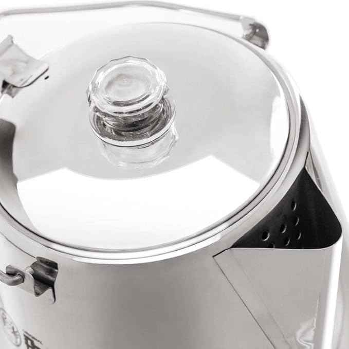 Petromax Tea and Coffee Percolator, Use Indoor/Outdoors for Home Kitchen or Campfire, Stainless Steel Coffee and Tea Pot Brews to Your Taste