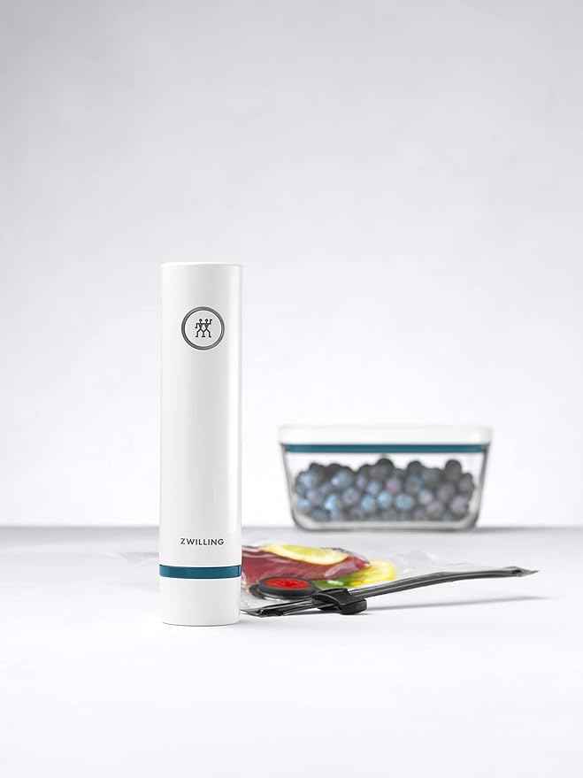 ZWILLING FRESH & SAVE vacuum pump, handy vacuum device, white-La Mer