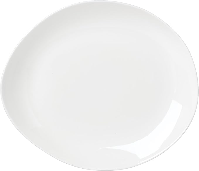 Lenox Dinnerware Set, Studio 1414 Curve 12-Piece Set, Service For 4, Bone China Material, Dishwasher & Microwave Safe, Home And Kitchen, Kitchen And Dining, Plates And Bowls Sets (White, 12 Pieces)