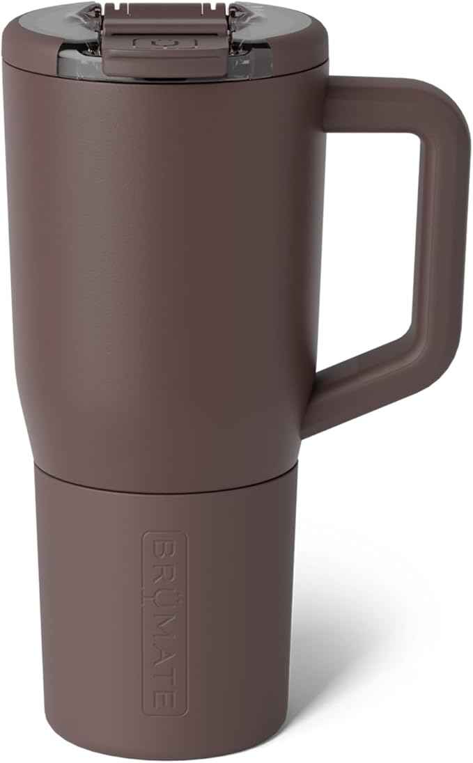 BrüMate Müv - 25oz 100% Leak Proof Insulated Coffee Mug with Handle & Lid - Stainless Steel Coffee Travel Mug - Double Walled Coffee Cup (Java)