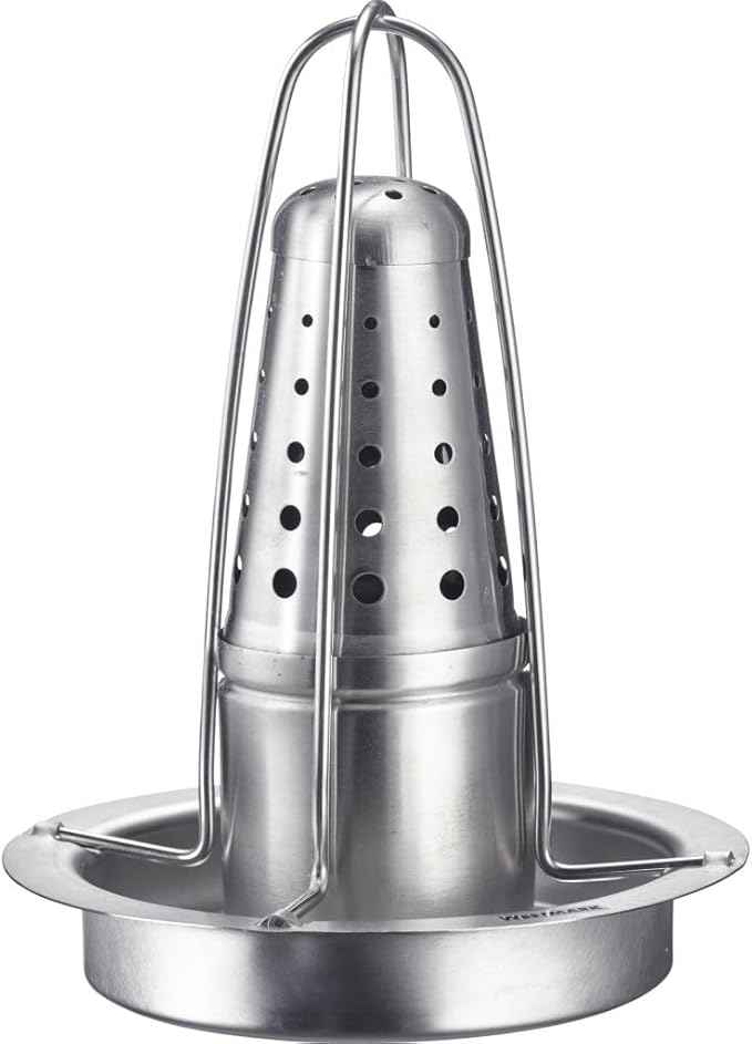 Westmark Chicken Grill - Practical Aid for Even and Crisp Cooking of Your Roast Chicken, Ideal for Grill and Oven - Stainless Steel
