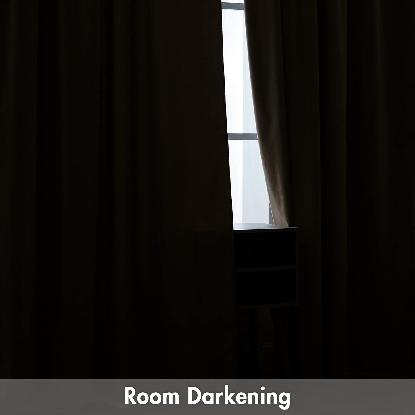 MIULEE Camel Beige Velvet Curtains Thermal Insulated Blackout Curtain Drapes for Bedroom Living Room Darkening 96 Inches Long Curtains Panels Rod Pocket Set of 2