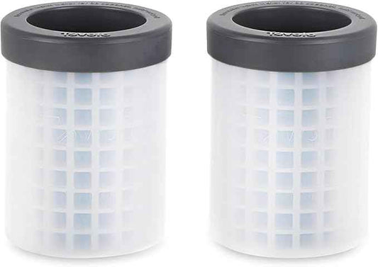 Tovolo Mini Ice Cylinder- Squeeze & Release- Set of 2, 1000422, Gray