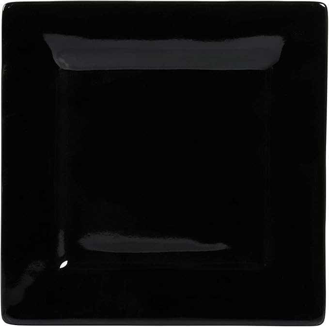 10 Strawberry Street Nova Square 30 pc Dinnerware Set, Black