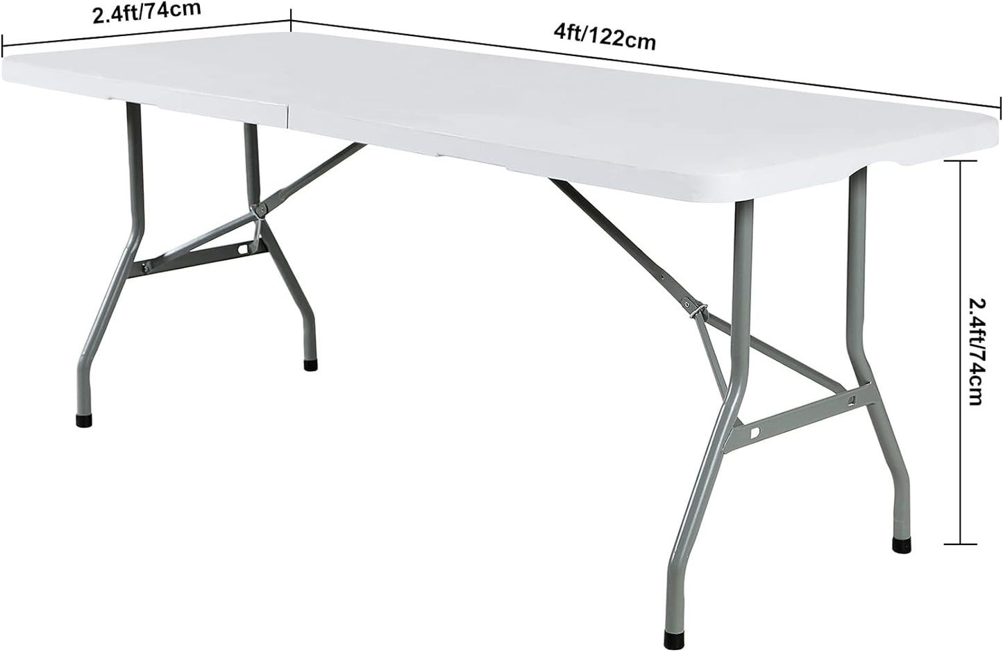 4Pack Spandex Waterproof Table Covers 4ft，Spandex 4ft Waterproof Table Cover for Party,Wedding, Banquet, and Events(Yellow)