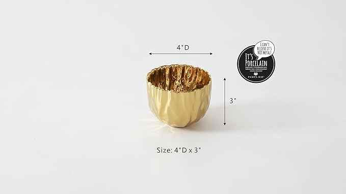 Pampa Bay Snack Bowl (Gold)