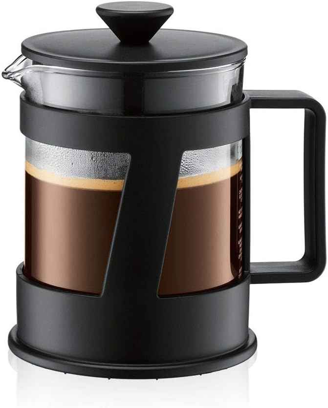 Bodum Crema 4-Cup French Press Coffee Maker, 17-Ounce