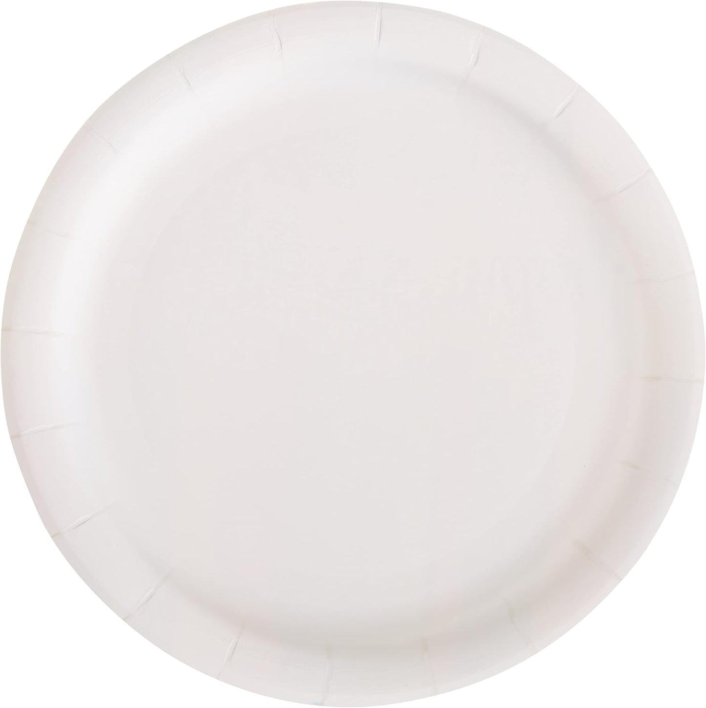 Multicolor Rainbow Ribbons Dessert Paper Plates - 7" (8 Count), Eye-catching & Eco-friendly - Perfect For Birthday Celebrations