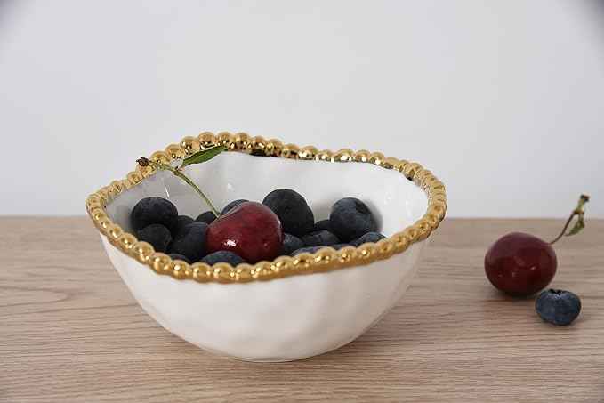 Pampa Bay Golden Salerno, Snack Bowl, 5" D x 2.25"