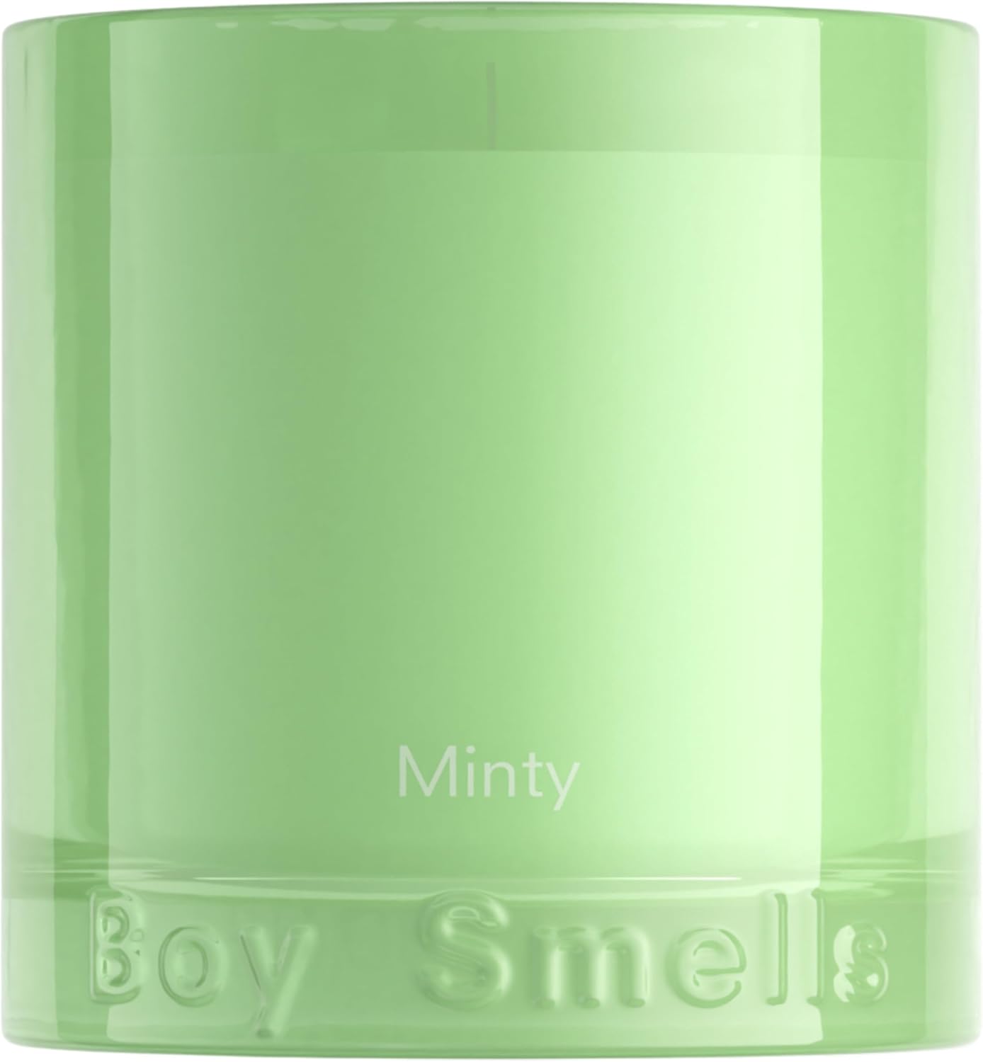 Boy Smells Mint Candle - 8.5 oz Fancy Candle with Ginger, Wild Mint, and Cedarwood- Up to 50-Hour Burn - Cotton Wick