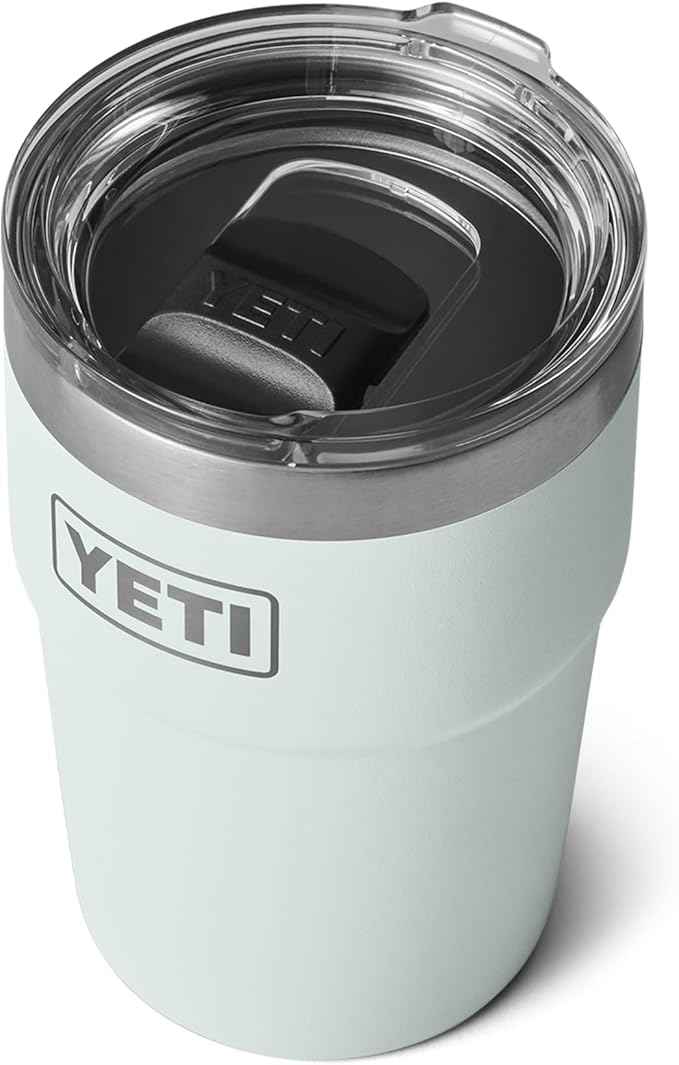 YETI Rambler 16 oz Stackable Tumbler, Vacuum Insulated, Stainless Steel with MagSlider Lid | Stackable, Vacuum Insulated, MagSlider Lid, Stackable, Vacuum Insulated, MagSlider Lid