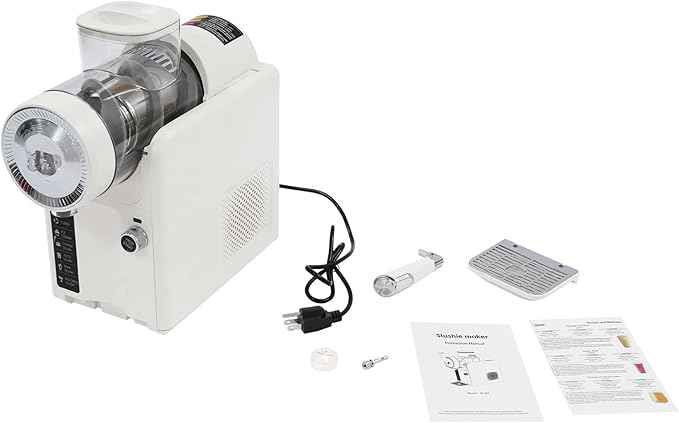 Slushie Machine, 185W Commercial Grade Frozen Drink Maker with 5 Modes + Self-Cleaning, 0.48Gal Capacity for Milkshakes Ice Cream Slushies, Home Party Restaurant Bar Use (Beige)