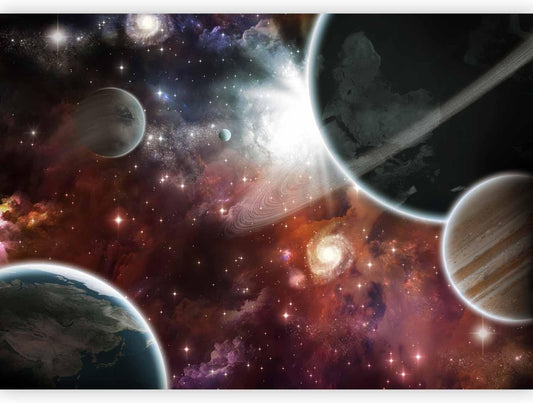 artgeist Wall Mural Cosmos Galaxy 197x138 in - XXL Non-Woven Wallpaper Fleece Wall Decor Photo Print Picture Image Design Home 10110905-32