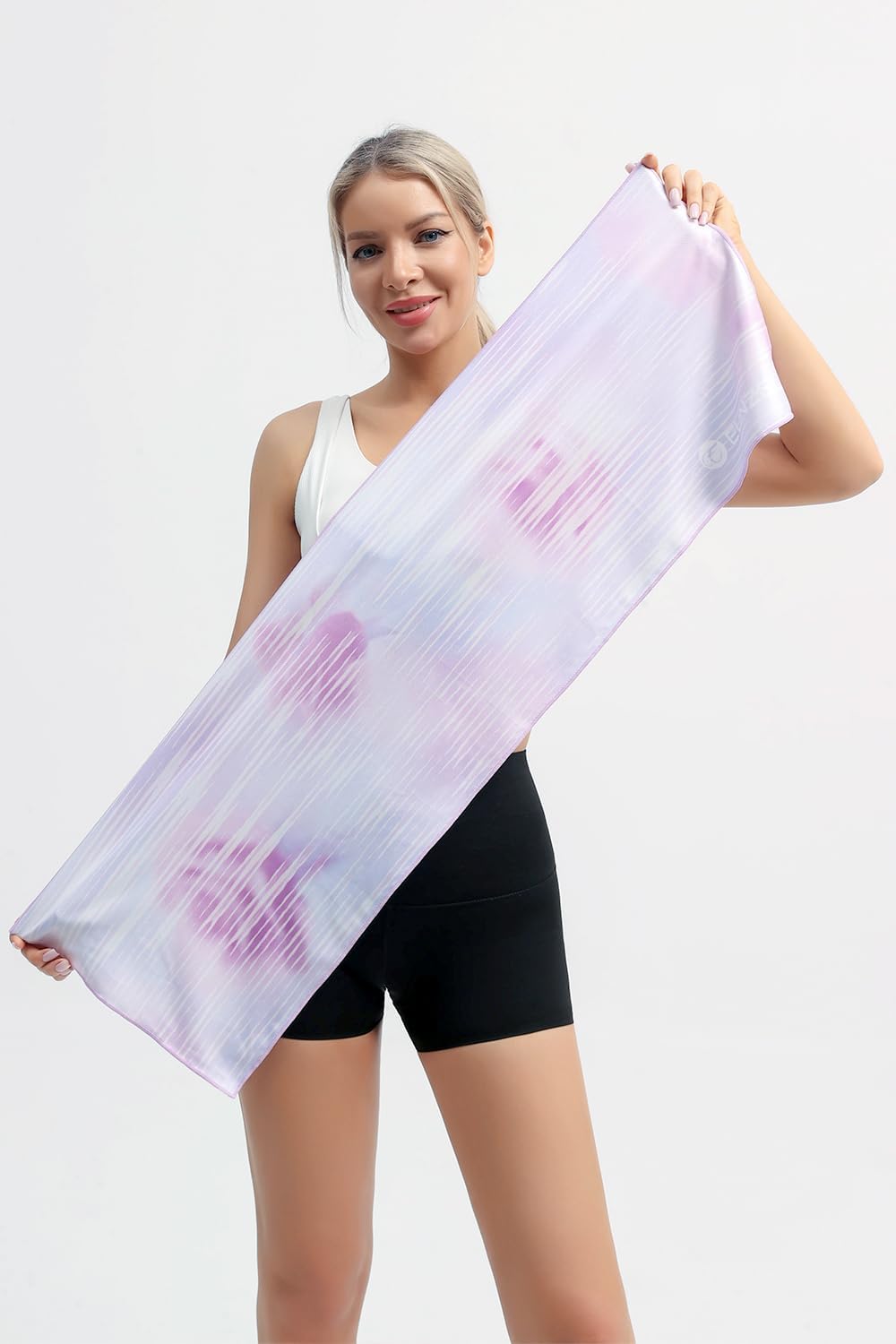 Eunzel Cooling Towel, Ice Towel for Neck, Soft Microfiber Chilly Towel Stay Cool for Sports, Yoga, Running, Gym, Workout, Biking, Camping & Outdoor Activities 40"x12"