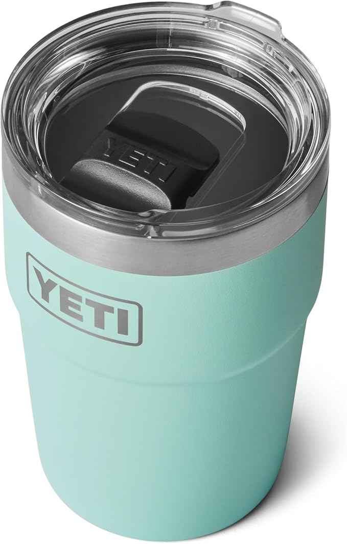 YETI Rambler 16 oz Stackable Tumbler, Vacuum Insulated, Stainless Steel with MagSlider Lid | Stackable, Vacuum Insulated, MagSlider Lid, Stackable, Vacuum Insulated, MagSlider Lid