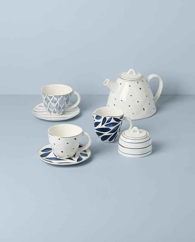 Lenox 893764 Blue Bay 9-Piece Tea Set