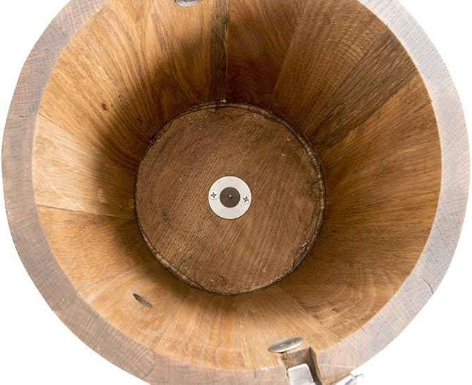 4 qt Country Ice Cream Maker - Classic Wooden Tub - Hand Crank