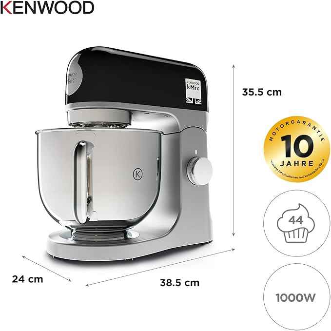 Kenwood KMX750BK/ KMix Stand Mixer 1000W (Black)