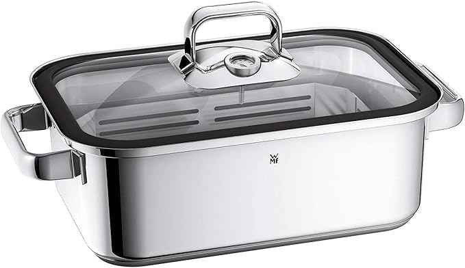 WMF Vitalis Compact Roaster with Silicone Seal, Silver
