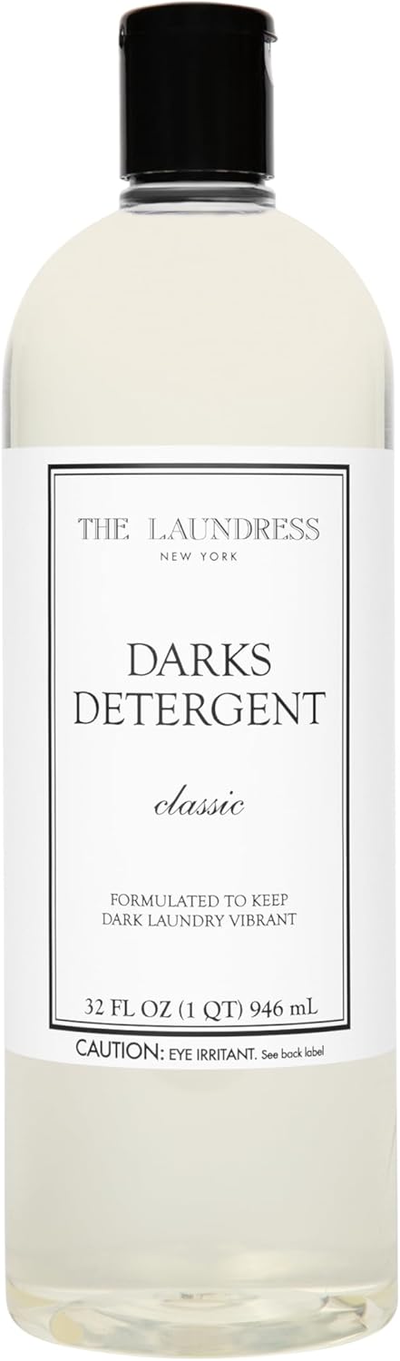 The Laundress Darks Detergent, Concentrated Laundry Detergent Liquid, For Rich Vibrant Colors, Tough on Stains, Classic Scent, 32 oz.