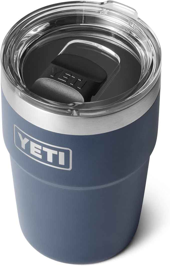 YETI Rambler 16 oz Stackable Tumbler, Vacuum Insulated, Stainless Steel with MagSlider Lid | Stackable, Vacuum Insulated, MagSlider Lid, Stackable, Vacuum Insulated, MagSlider Lid