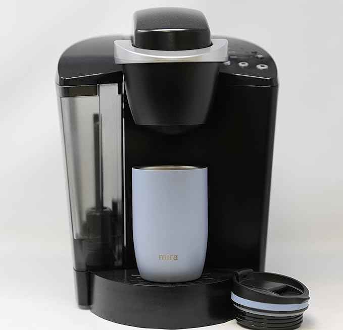 MIRA 12 oz Travel Coffee Mug - Insulated Stainless Steel Tumbler with Screw Lid - Olympic