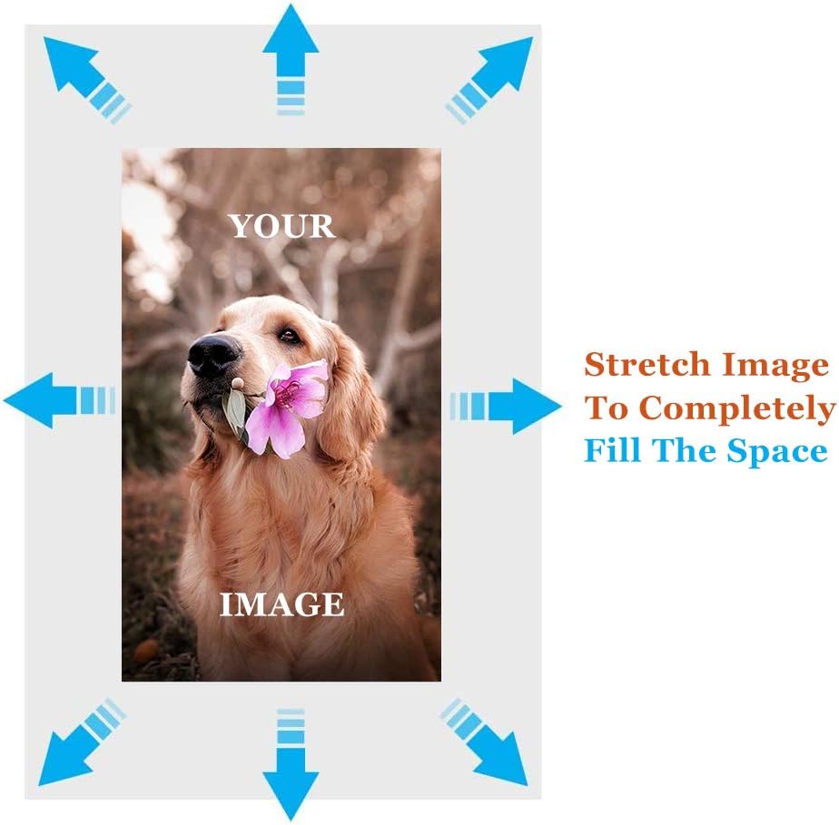 Laoife Custom Canvas Prints with Your Photos 46"x24", Canvas Photo Prints Custom, Personalized Canvas Wall Art for Office Home Bedroom Living Room Wall Decor, Gift for Father's Day Birthday Wedding
