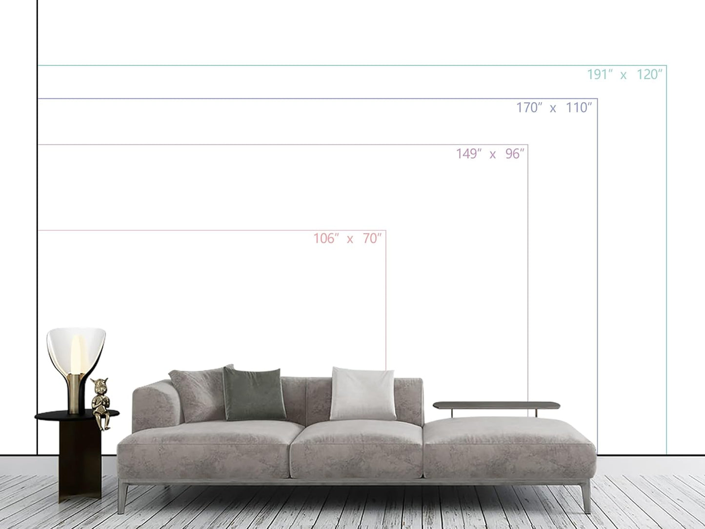 3D Space Tunnel Wallpaper Living Room Abstract Architecture Mural for Meditation Room (Not Peel and Stick)