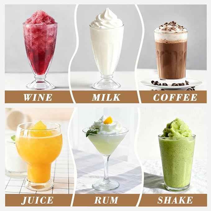 68 oz Slushie Machine ice cream maker for home – No Ice Needed, Self-Cleaning, 6 Preset Programs, Quiet Operation, for Margaritas, Frappés, Milkshakes & Soft Serve Ice Cream