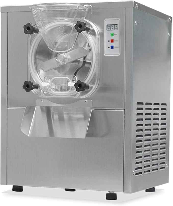 Kolice Commercial Desktop Hard ice Cream Machine, Counter top Hard ice Cream Maker, Ice Cream Machine, Snack Food Machine for Restaurant, Snack Bar, Ice Cream Shop