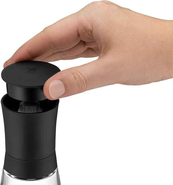 WMF Trend Spice Mill Black Empty with Ceramic Grinder.