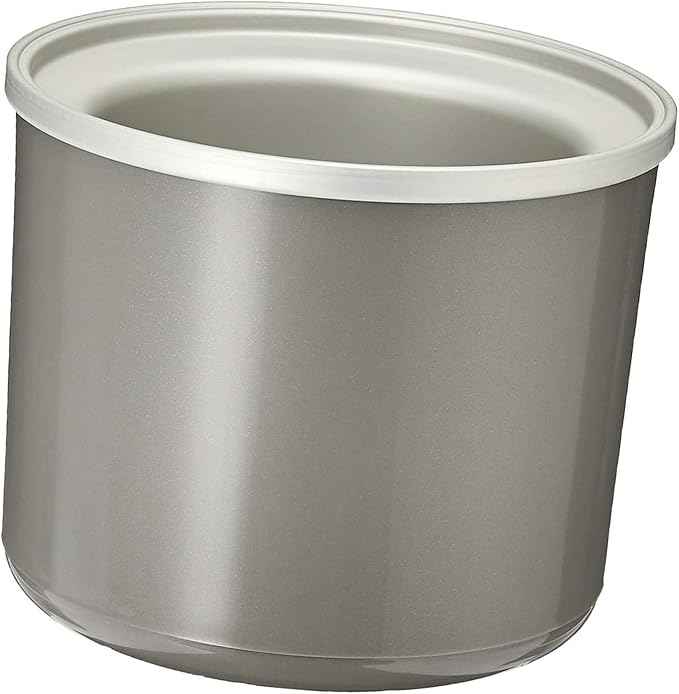 Cuisinart ICE-30RFB Stainless Steel Freezer Bowl, 2 quart, Silver
