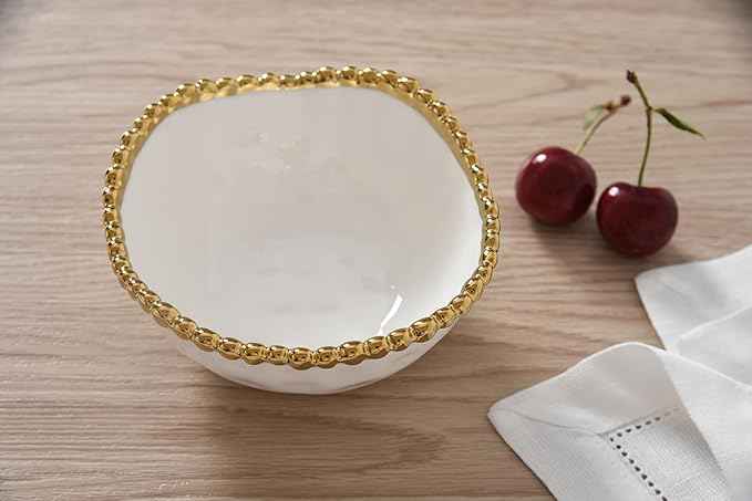 Pampa Bay Golden Salerno, Snack Bowl, 5" D x 2.25"