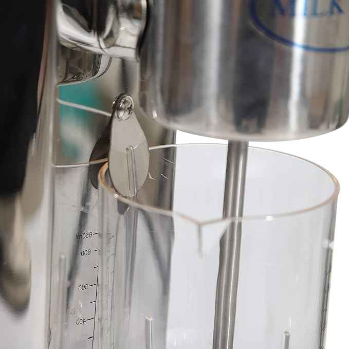 Electric Milkshake Maker, Ice Cream Mixer Machines, 110V Commercial Drink Smoothie Blender for Coffee Shops, Tea Stores to Making Fruit Tea, Coffee, Stirred Drinks (1 Head with Cup 650ml)