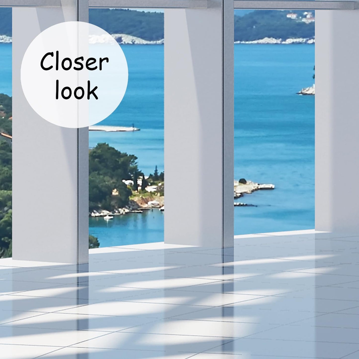 AFZEVEB-3D Blue Seascape Wallpaper Space Wall murals for Bedroom 159"x107" (Not Peel and Stick)