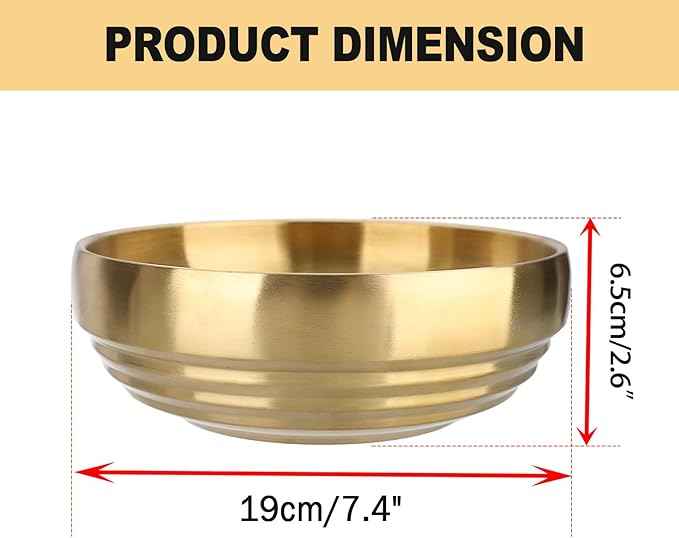 Key Bowl for Entryway Table Decorative Key Dish for Organizing Tabletop Catch All Bowl Gold Fruit Bowls for Kitchen Counter, Coffee Table,7.4 Inches