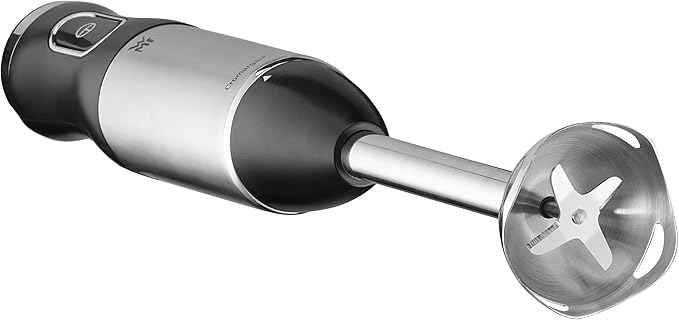 WMF Kult x Stick Blender Immersion Metallic – Mixer (Mixer 700 W Black Dive In Black Metallic, Stainless Steel, 700 W, 220 – 240 V; 50 – 60)