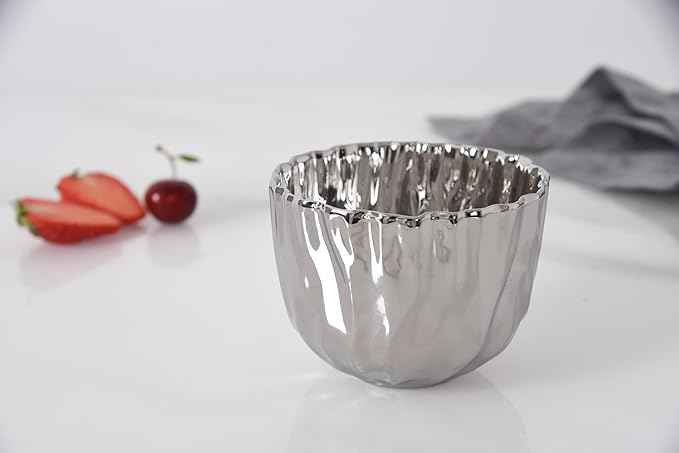 Pampa Bay Mascali Argento, Snack Bowl, 4" D x 3"