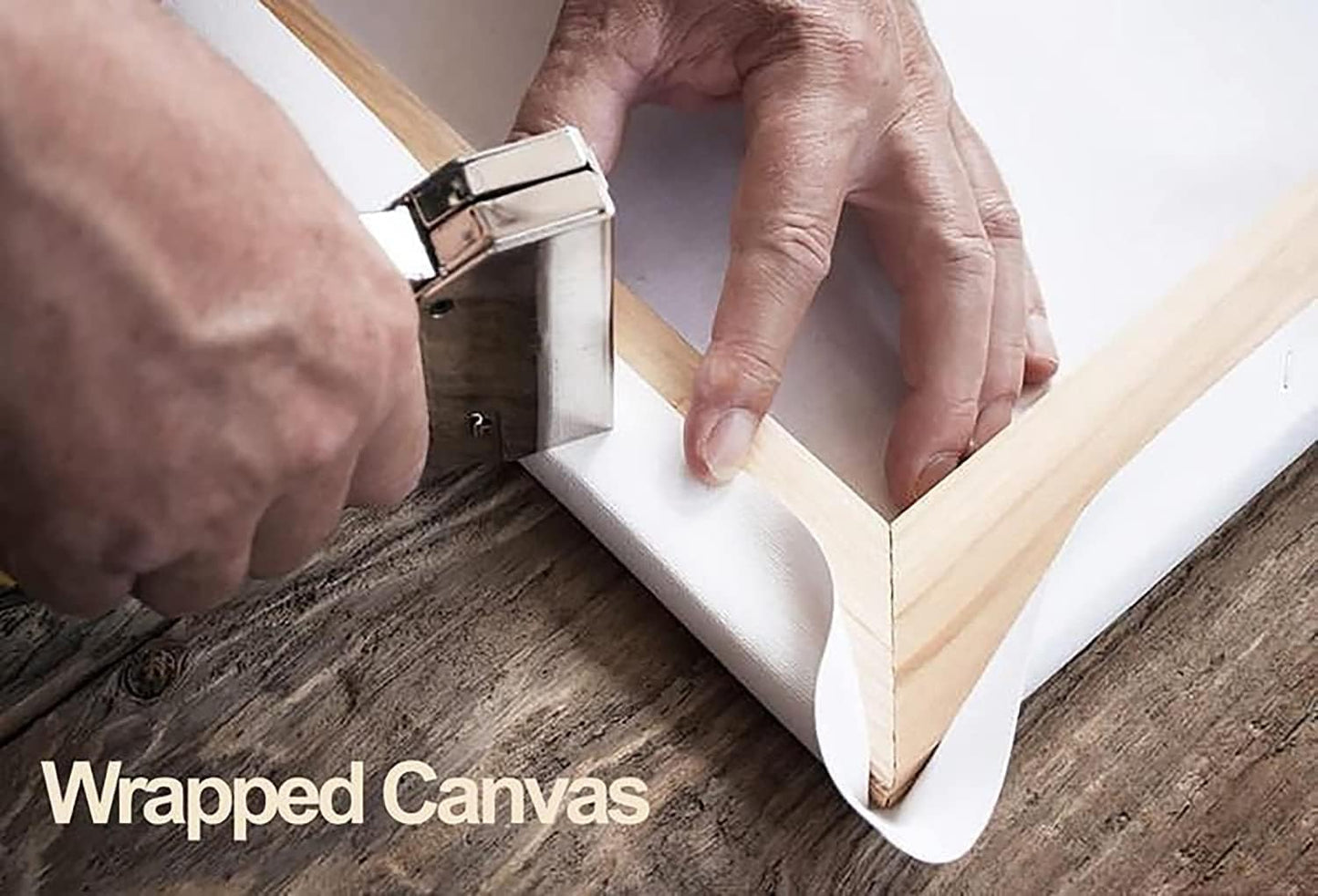 HUADAOART Wall Art Abstract Painting Modern Art Gold and Blue Background Canvas Prints Pictures for Living Room Bedroom Artwork Home Decor Framed 20x40inch (Blue)