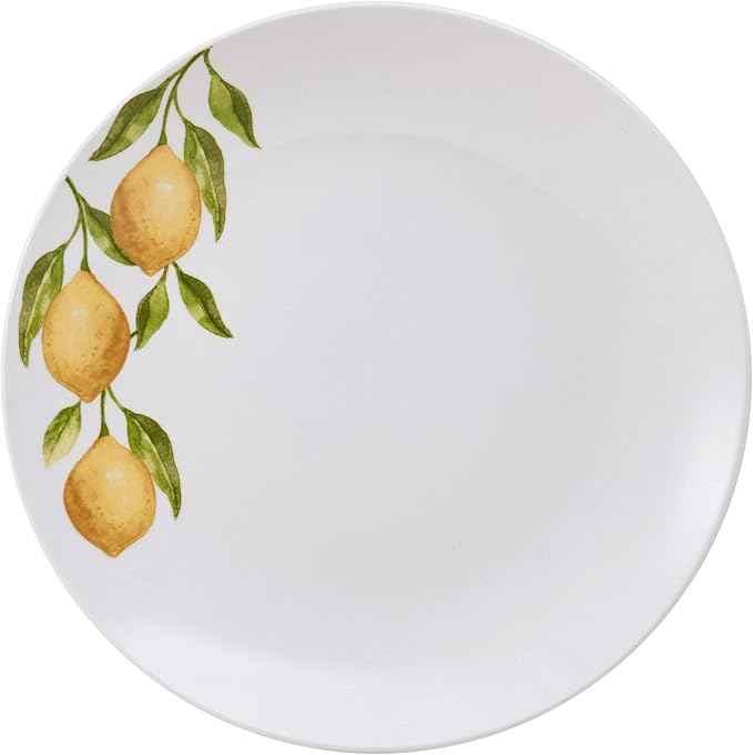 Studio Nova Lemons 16-Piece Dinnerware Set, Service For 4, White