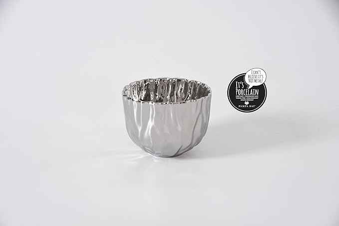 Pampa Bay Mascali Argento, Snack Bowl, 4" D x 3"
