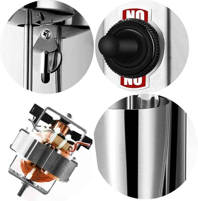 Electric Milkshake Maker, Ice Cream Mixer Machines, 110V Commercial Drink Smoothie Blender for Coffee Shops, Tea Stores to Making Fruit Tea, Coffee, Stirred Drinks (1 Head 650ml)