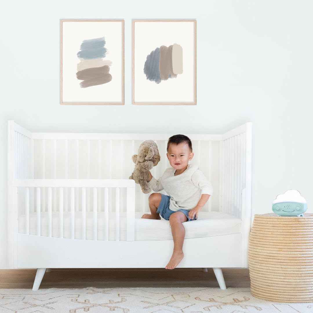 SNOObear White Noise Machine - Cry-Activated Plush Baby Sleep Soother - Cocoa Plush