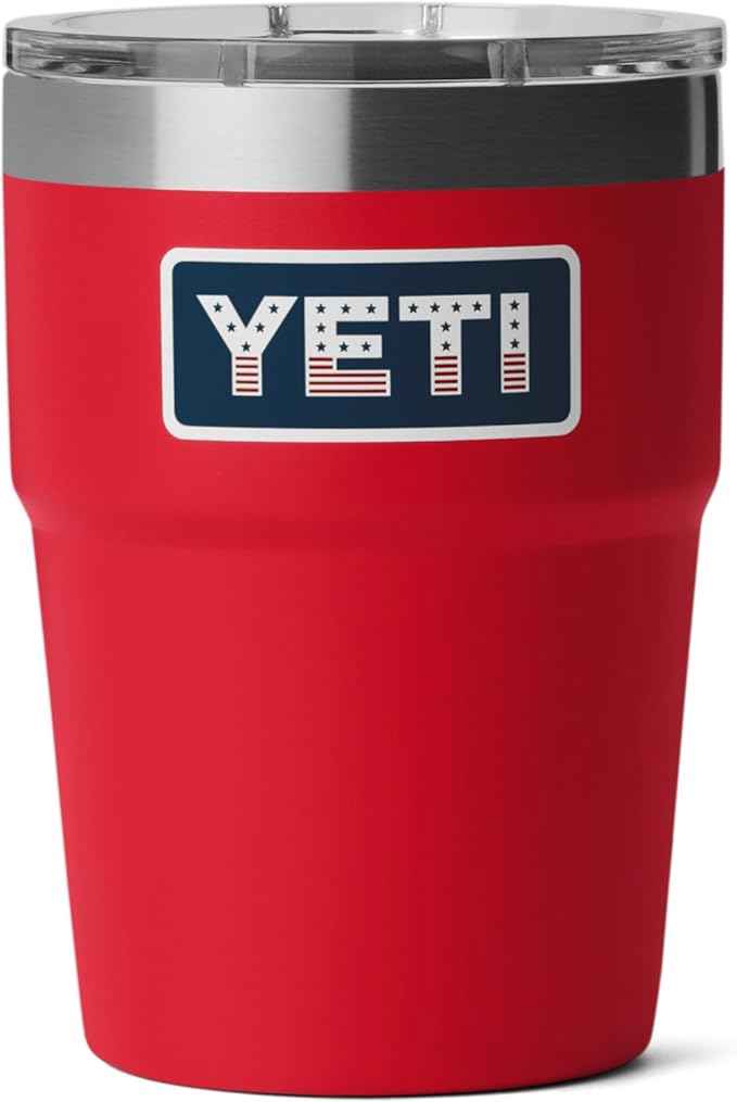 YETI Rambler 16 oz Stackable Tumbler, Vacuum Insulated, Stainless Steel with MagSlider Lid | Stackable, Vacuum Insulated, MagSlider Lid, Stackable, Vacuum Insulated, MagSlider Lid