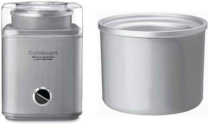 Cuisinart ICE-30BC Ice Cream Maker and Freezer Bowl Bundle