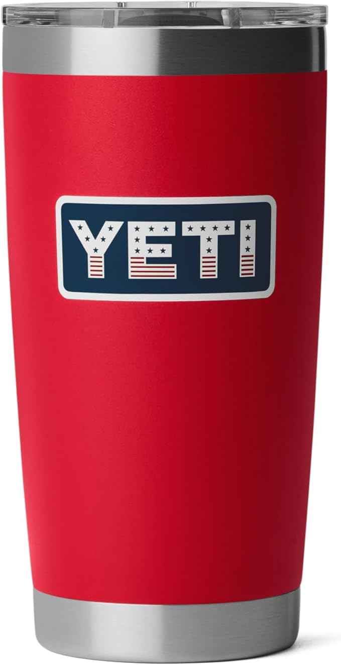 YETI Rambler 20 oz Stainless Steel Vacuum Insulated Tumbler w/MagSlider Lid