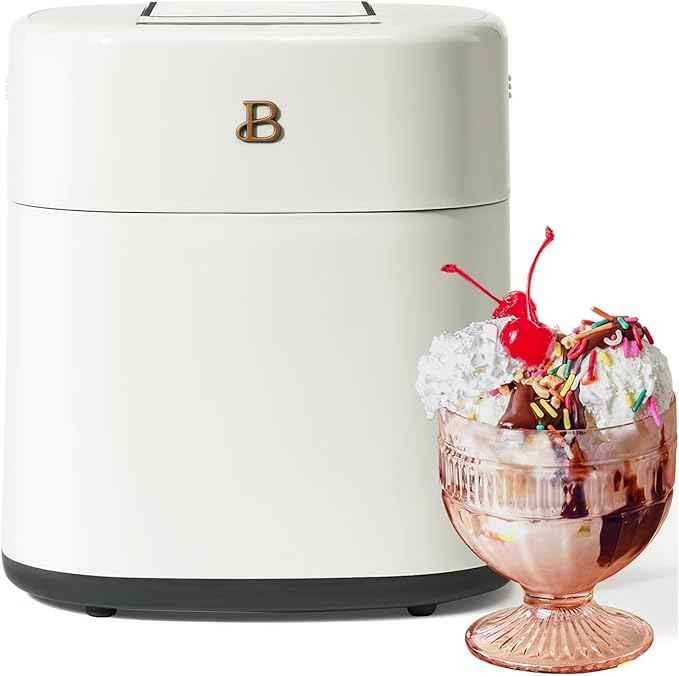 1.5 Quart Ice Cream Maker with Touch Control Panel, Freezer Bowl Design, Compact Electric Machine for Homemade Frozen Desserts, Gelato & Sorbet