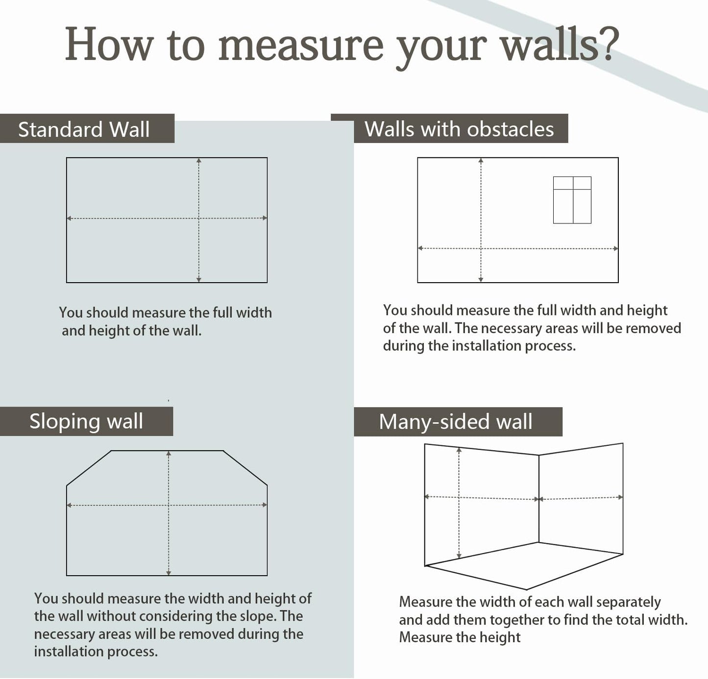 AFZEVEB-Black and White Jungle Wallpaper Hand-Painted Tree Wall murals for Bedroom 136"x96" (Not Peel and Stick)